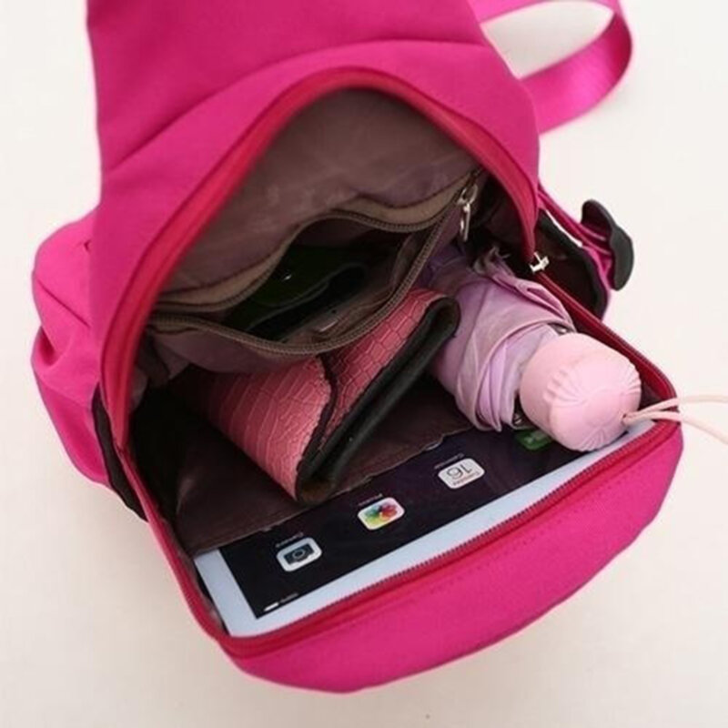 Mens Women Waterproof Small Chest Bag Pack Travel Sport Shoulder Sling Backpack Crossbody Bags Gift