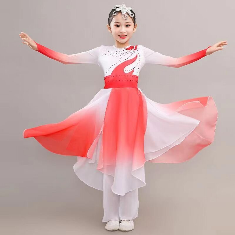 Applikation Perlen Strass Feder Cocktail Ballkleid rote und weiße Kleider für Tanz partys chinesisches Tanz kostüm