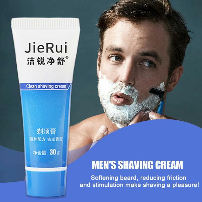 Crema de afeitar sin maquinilla de afeitar para hombres, crema de depilación, lavado de barbas, cortapelos, calidad efectiva, Q9K6