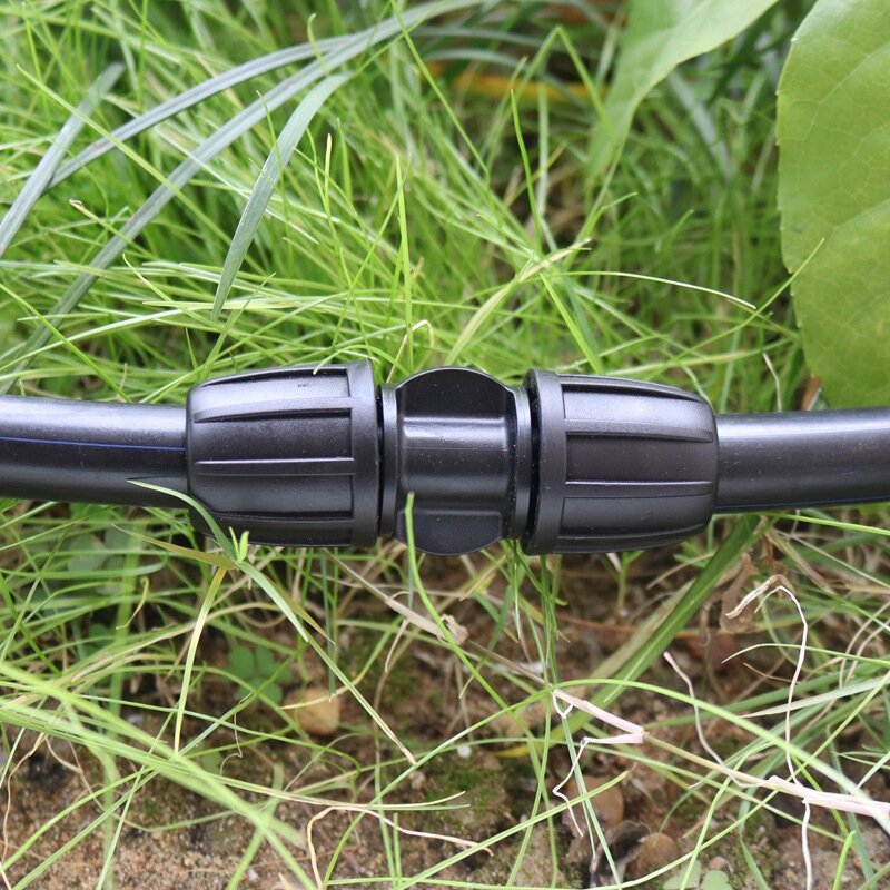 5pcs 16mm connettore per tubo di irrigazione da giardino POM tubo flessibile per irrigazione dado a gomito connettori a t irrigazione agricola giunti per tubi in PE