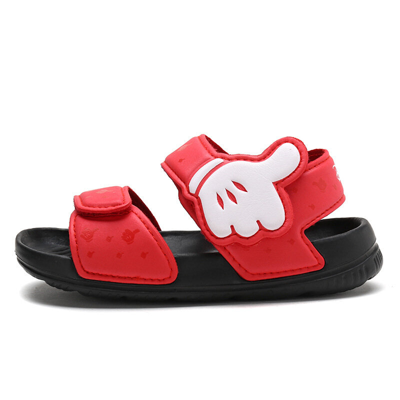 Summer Cartoon print New Children's Sandals Baby Breathable Batman Non-slip Beach Shoes Kids Cute Mickey Sandals Luminous