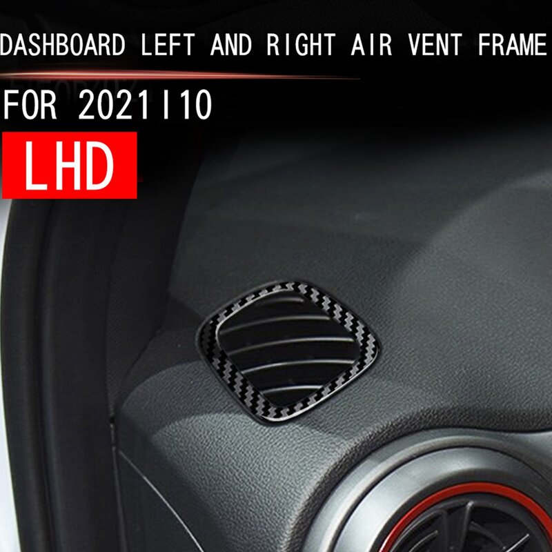 Cubierta de marco de salida para salpicadero de coche, carcasa de ventilación lateral superior, para Hyundai I10, 2022