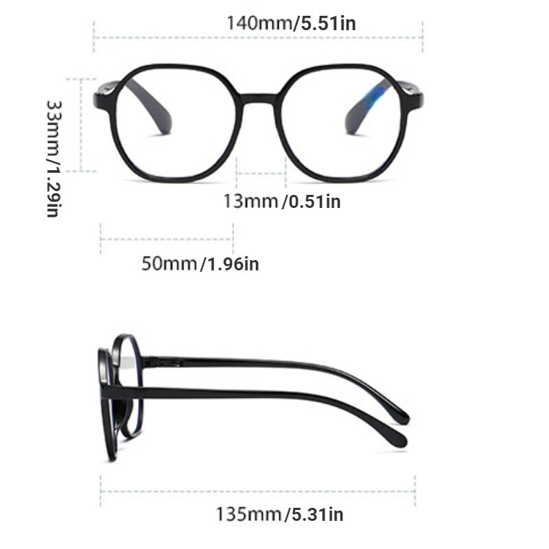 FG occhiali da lettura Anti luce blu per le donne occhiali da presbiopia alla moda occhiali ultraleggeri bicchieri ultraleggeri n.