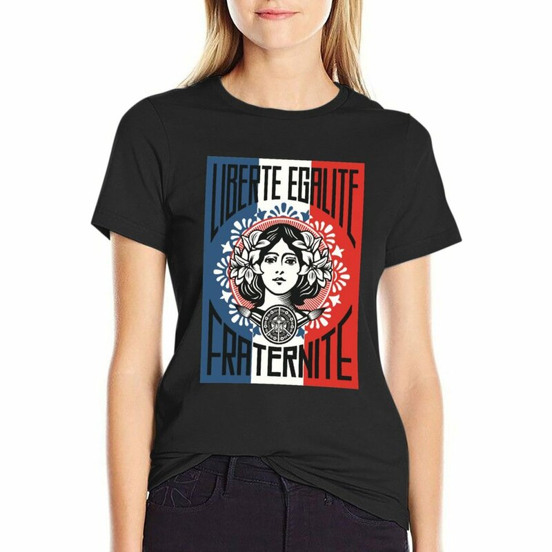 Tempat Retro untuk mendapatkan Shepard Liberte - Vintage Egalite frernite adalah cara aman anda dapat T-shirt