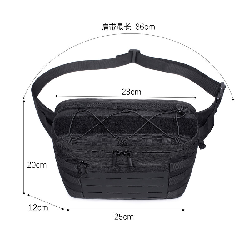 Sport Outdoor Taille Pack Tactical Sling Tasche Wandern Fanny Pack Fishing Tackles Sling Rucksack Wandern Fanny Taille Pack