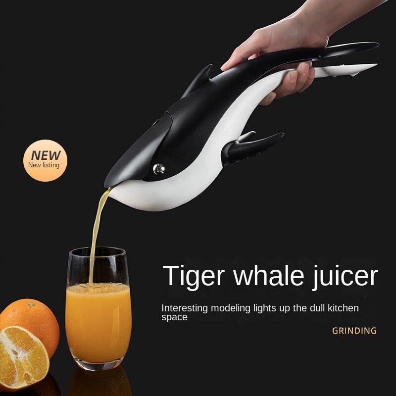 Baru kreatif Tiger Whale Juicer rumah tangga besar jeruk buah Juicer pemeras Manual Lemon Juicer raksasa raksasa 37 37 37 37 37 37 KW 28