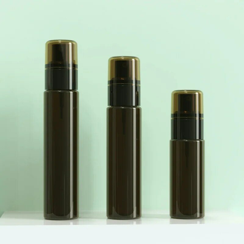 30ml 50ml 60ml Small Transparent Coffee Spray Leak Proof Split Bottle Multi-Purpose Portable Cosmetics Sample Storage Container