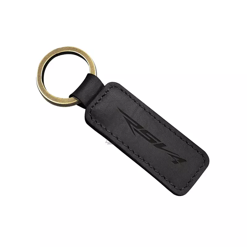 For Aprilia RSV4 Motorbike Key Motorcycle Keychain Cowhide Key Ring