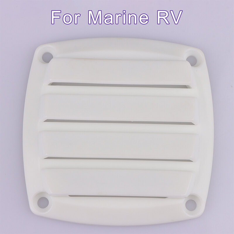 Square Air Vent para Marine RV, Louvered ventilação, ventilação duto tampa, saída de ventilação para barco, substituir, 1PC