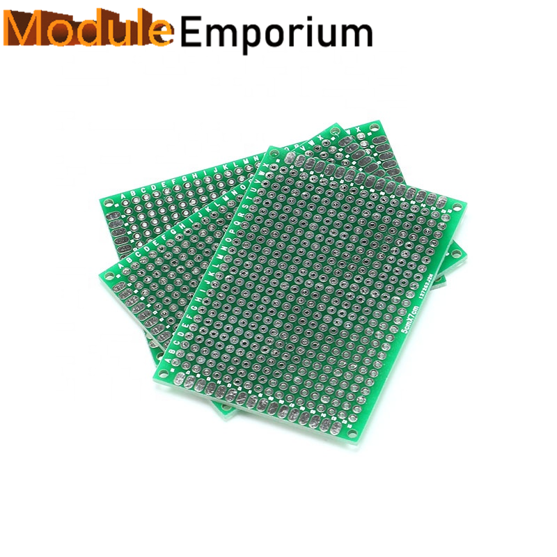 Double sided PCB plate 2.54mm 5*7CM pcb printed circuit board aluminum pcb