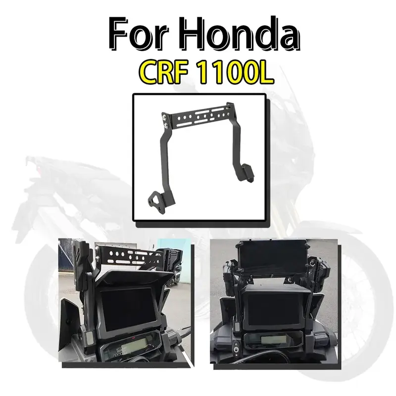 For Honda CRF1100L  Africa Twin Adventure sports Motorcycle Accessories front mid navigation bracket GPS mobile phone charging