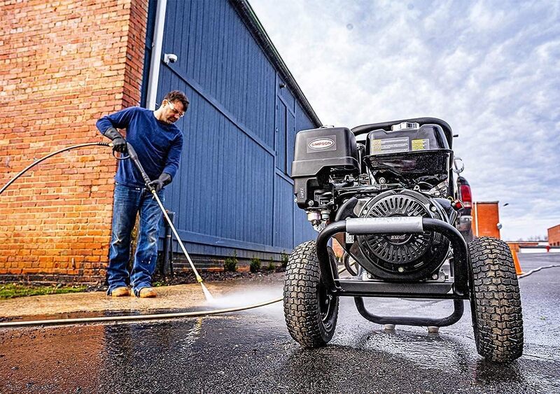 SIMPSON PS4240 PowerShot Gas Pressure Washer Powered by GX390, 4200 PSI at 4.0 GPM, (49 State)