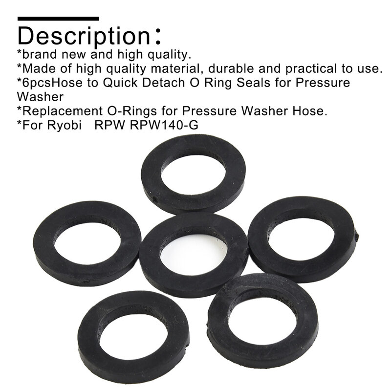 Hogedrukreiniger O-Ringen Snel Los Te Maken Rpw RPW140-G Vervanging Gloednieuw Duurzaam Voor Hogedrukreiniger Slang Plastic