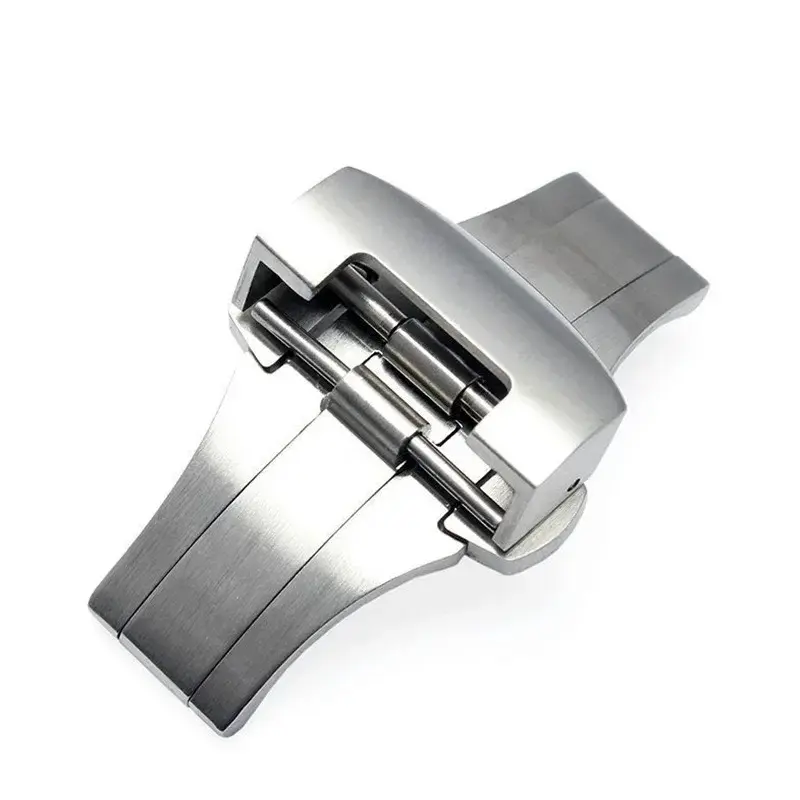 파네라이 폴딩용 시계 액세서리, 핀 버클 맨 시계 단추, 버니싱 단추 스틸, 남성용 시계 걸쇠, 20mm, 22mm