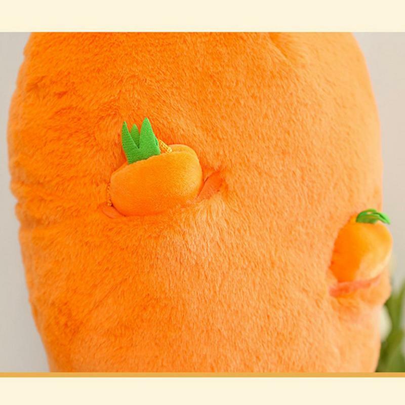 Plush Carrot Toy Carrot Hugging Pillow Home Decor Plush Figure Photo Props For Living Room Bedroom Crib Sofa Gifts For Boys