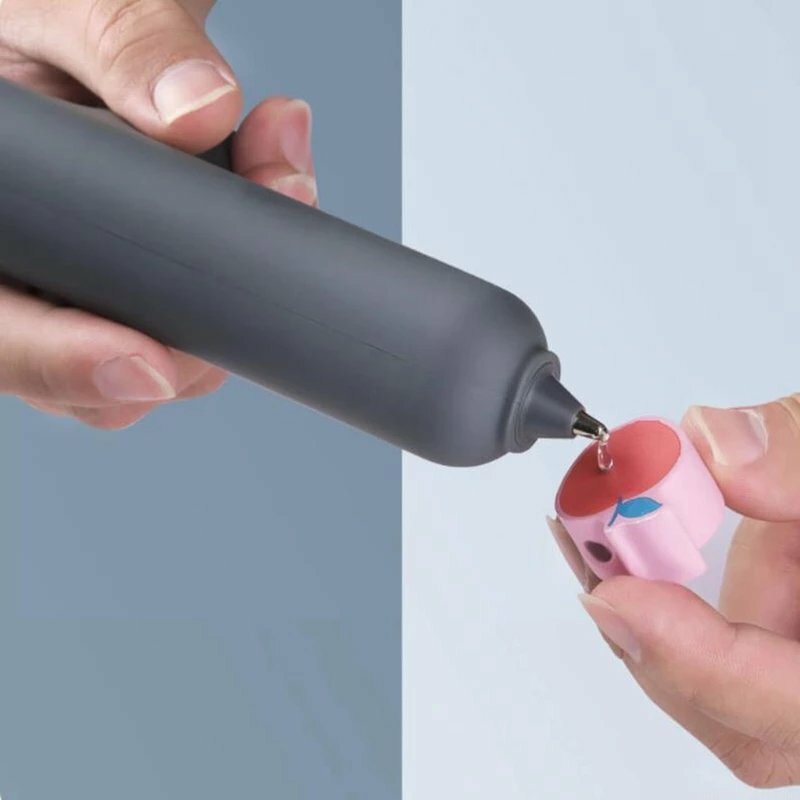 DUKA ATuMan-Pistolet à colle thermofusible électrique sans fil, mini outil adhésif de réparation thermique, bricolage domestique, odorEG1 aste portable
