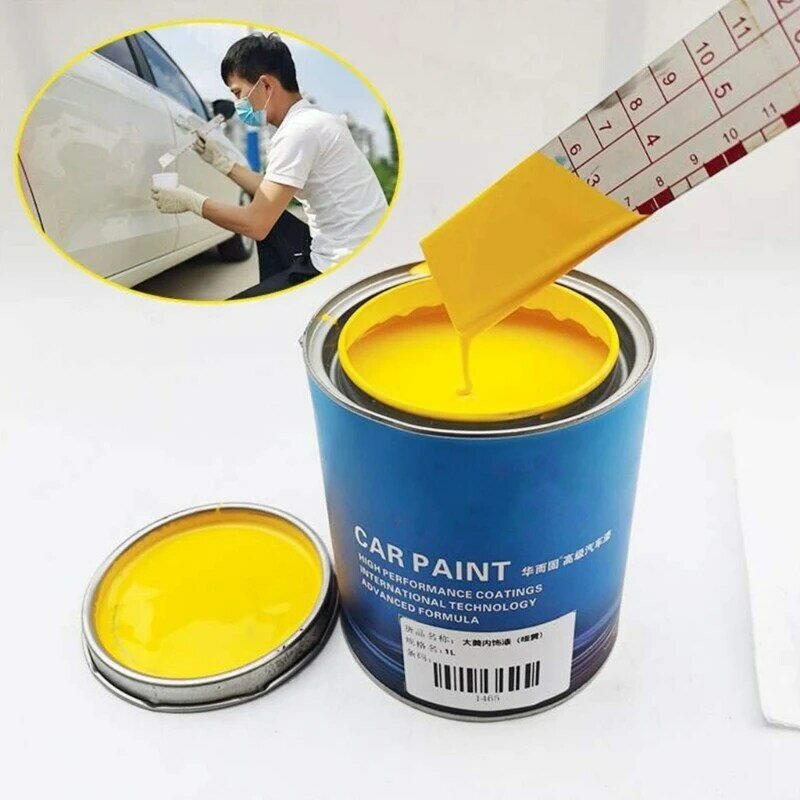 Régua escala mistura pintura carro aço inoxidável resistente à corrosão