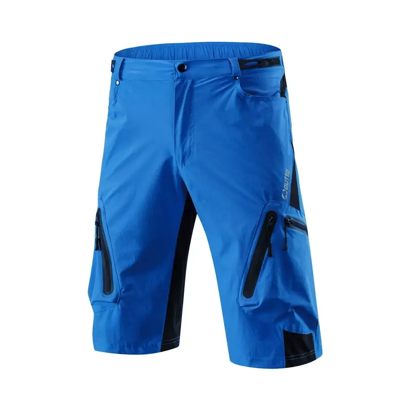 Мужские велосипедные шорты, дышащие свободные штаны для езды на горном велосипеде, для спорта на открытом воздухе, бега, велоспорта
