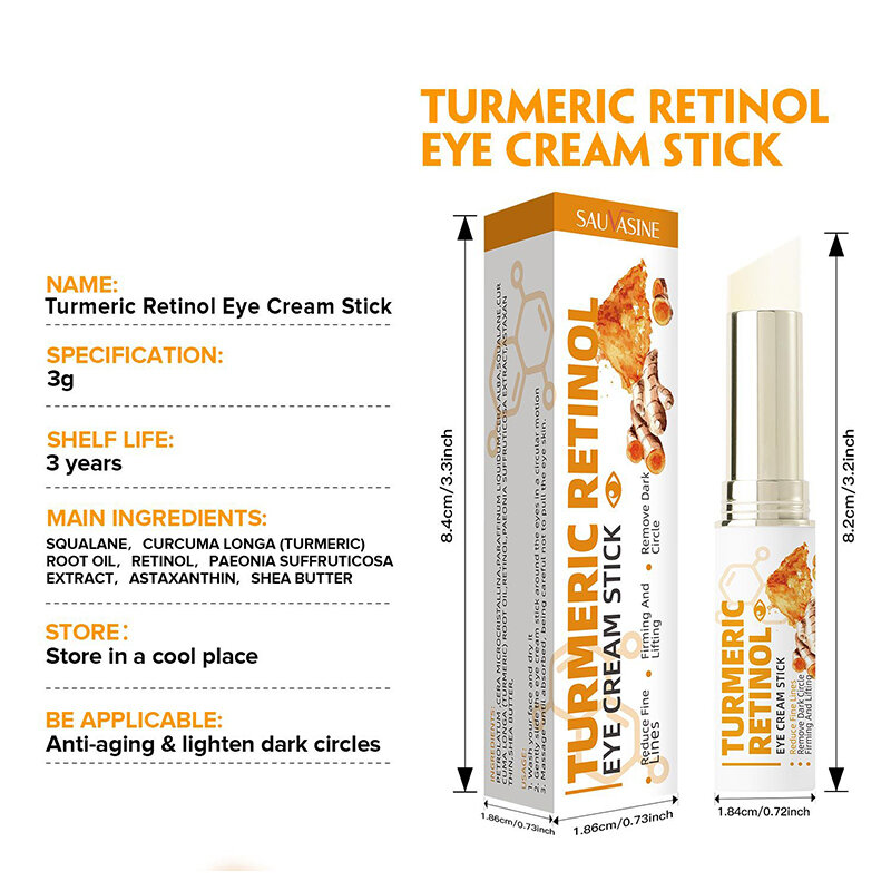 Eyestick-crema reafirmante antihinchazón, eliminación de gránulos de grasa, antiinflamatoria, desvanecimiento, reparación de líneas finas, barrera de la piel, cuidado de los ojos, 2024
