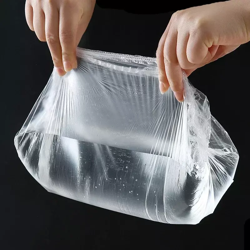 500/10 pz colorato usa e getta copertura per alimenti involucro di plastica commestibile sacchetto di pellicola per la conservazione della freschezza coperchi elastici della ciotola copre la conservazione della cucina
