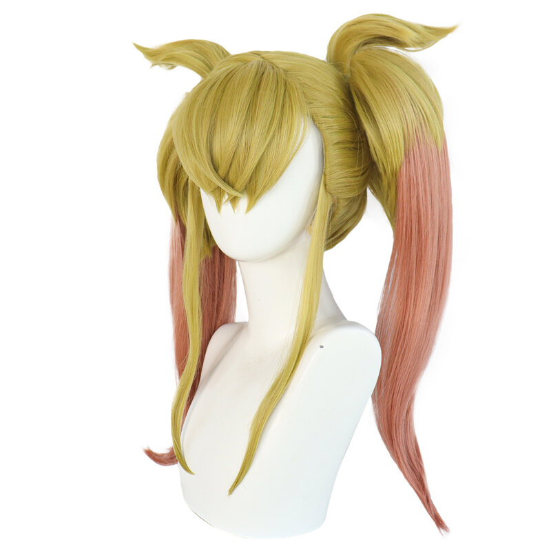 Anime Kaiju No. 8 Kikoru Shinomiya parrucca Cosplay donne adulte capelli biondi lunghi puntelli Costume di Halloween