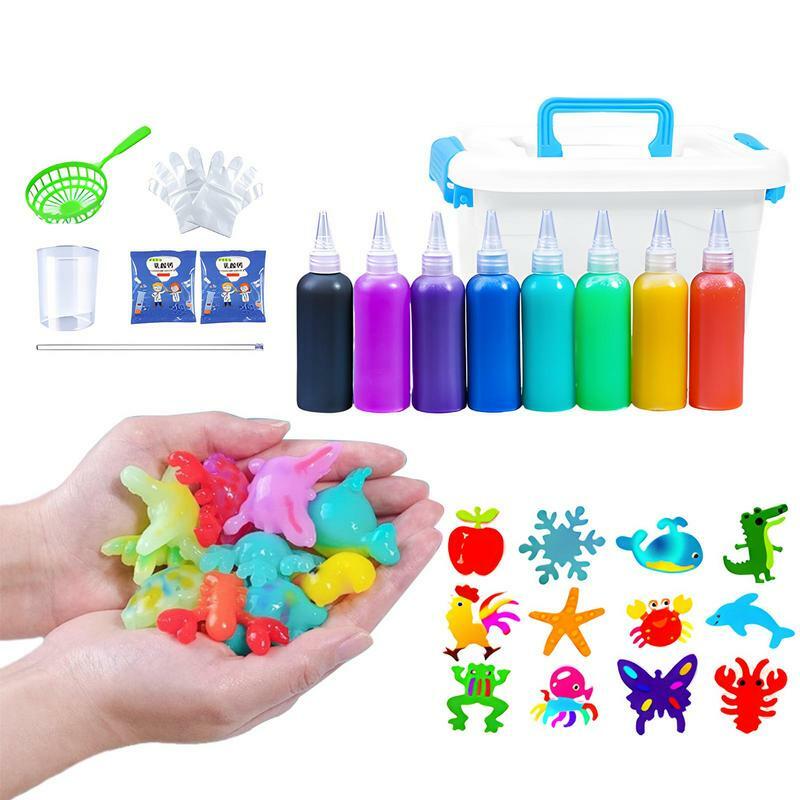 Magic Water Gel Toy Colorful Handmade Aqua Fairy Elf Gel Kids Science Learning Water Elf Kit For Boys And Girls Gifts For