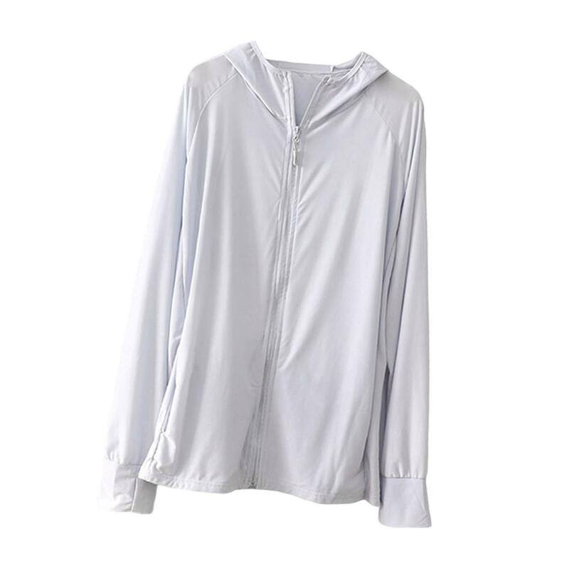 여성용 자외선 차단 긴 소매 셔츠, 바캉스 비치 의류, 자외선 차단, 겉옷 보호
