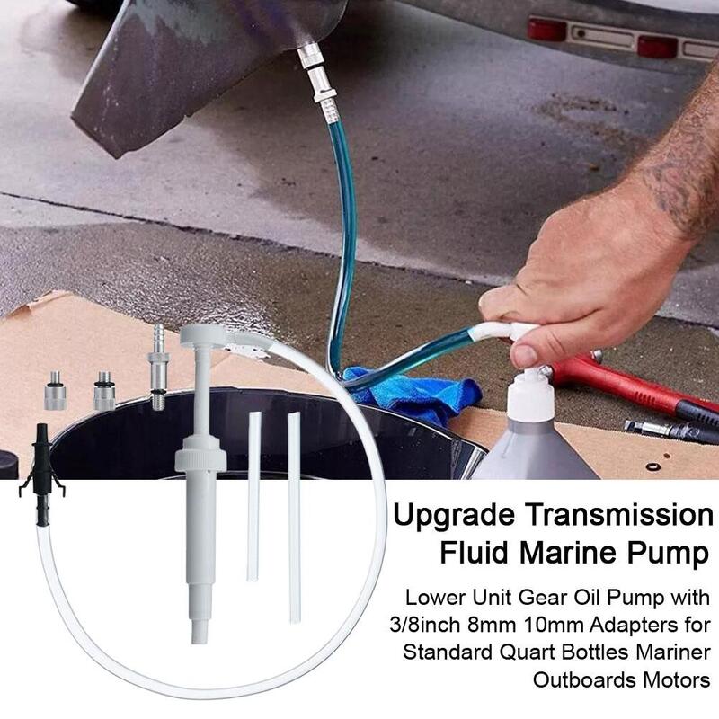 8CC Upgrade Transmission Fluid Marine Pump Gear Oil Transfer Pump Gear Lube Pump Accessory For Marine Lower Unit Boat Gear Lube