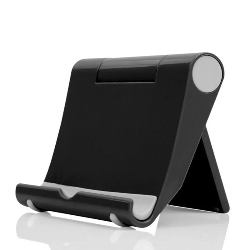 Soporte plegable Universal para escritorio, soporte de montaje para IPads, teléfono móvil, tableta, soporte perezoso de escritorio, ángulo de ajuste portátil