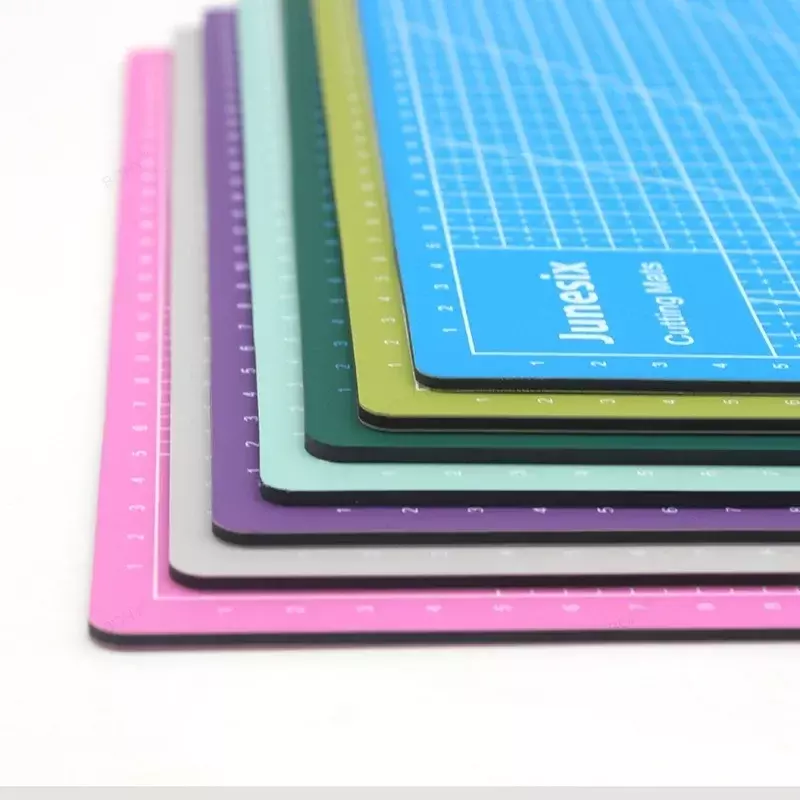 A4 Cutting Mat 2-sided Paper Cutting Pad Patchwork Sewing Manual Knife Engraving Leather Rubber Stamp 3mm Thickness