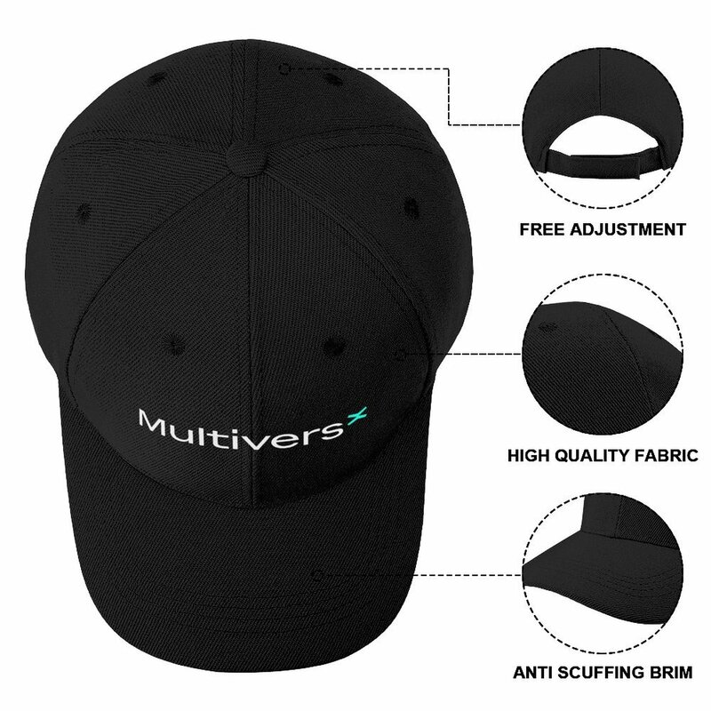 MultiversX 남녀공용 야구 모자, 럭셔리 브랜드, 럭셔리 모자