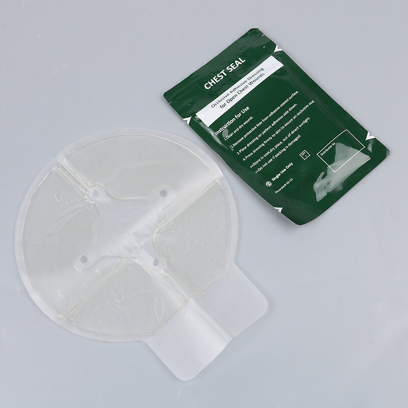 1PC Safety Survival Emergency Trauma Sticker Chest Seal ventilato pronto soccorso Patch strumento esterno