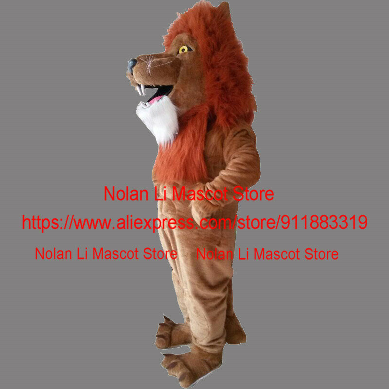 High Quality EVA Material Helmet Male Lion Mascot Clothing Cartoon Set Role-Playing Game Carnival Adult Size Holiday Gift 370