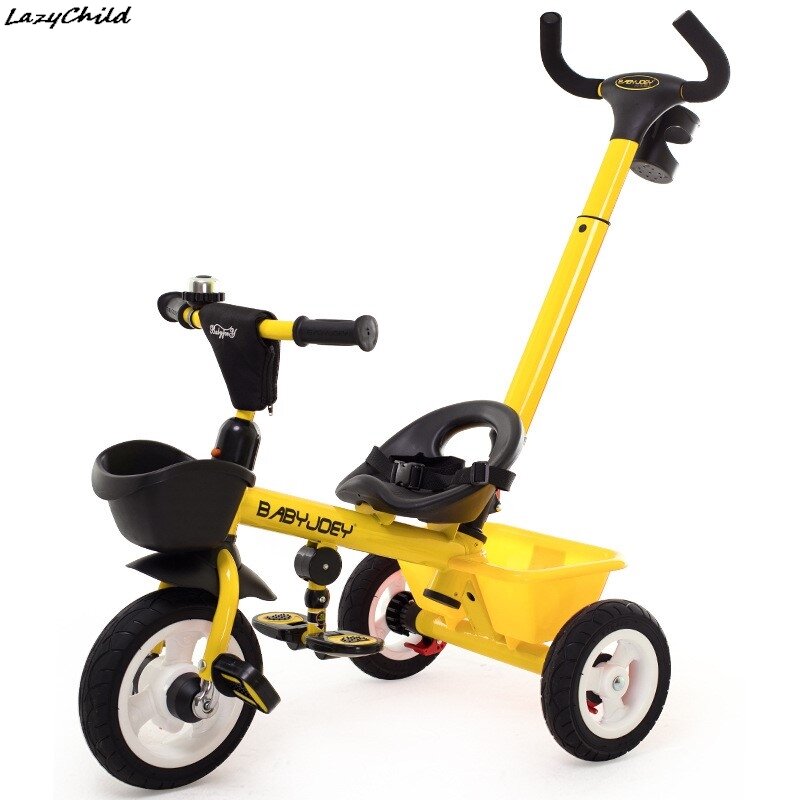 Lazychild แป้นถีบจักรยานสามล้อสำหรับเด็กจักรยานอเนกประสงค์ของเด็กทารก