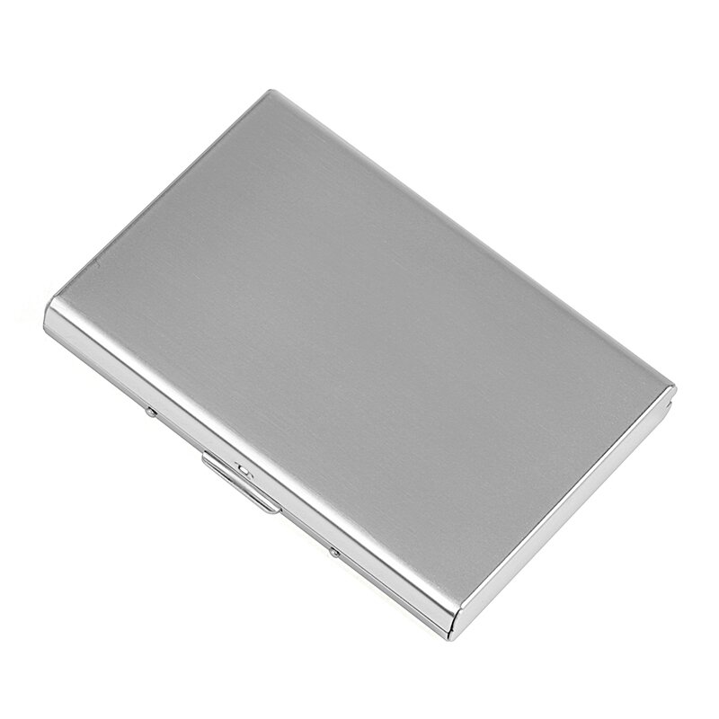 RFID Blocking Card Holder for Men Carteira de metal de alumínio Slim, bolsa de dinheiro, suporte de cartão de crédito antidigitalização, estojo fino, bolsas masculinas pequenas, 1pc