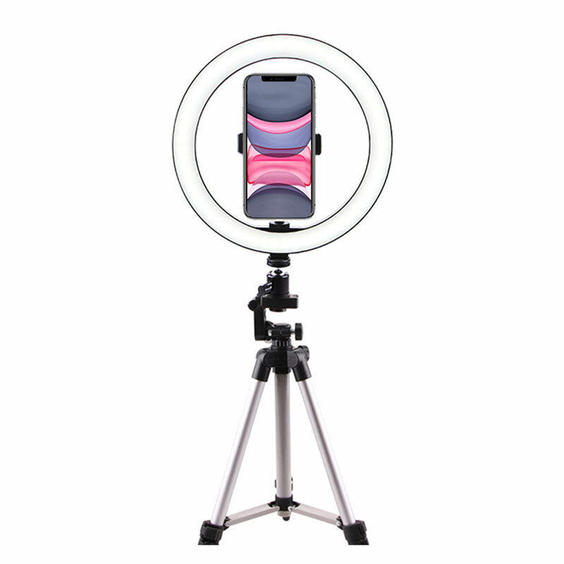 Telefono cellulare Streaming Live Equipment Support Fill Light Anchor Self-timer Photography Beauty Lamp LED Ring Light Lamp treppiede