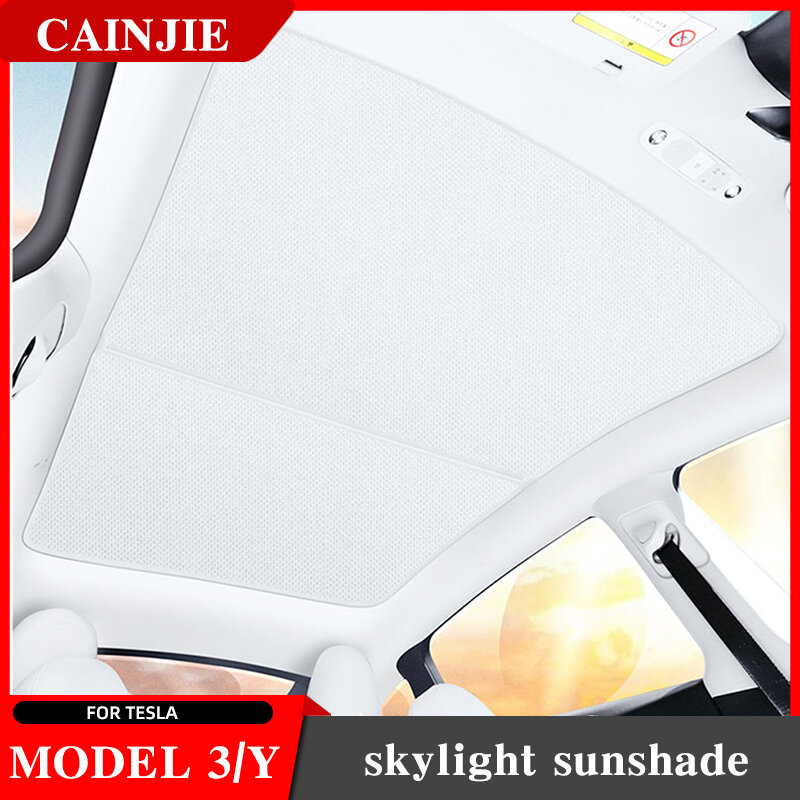 For Tesla Model 3 2023 model Y Front Rear Sunroof Windshield Skylight Blind Shading NetUpgrade Sun Shades Glass Roof Sunshade
