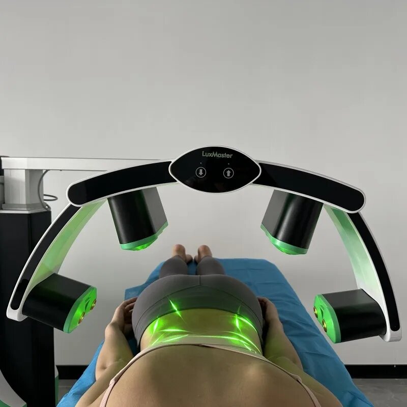 Terapia fria do laser do mestre luxuoso, luz verde para a perda gorda, 10D