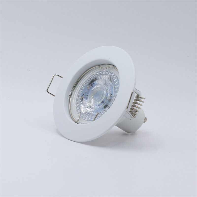 Downlight LED embutido para iluminação interior, luminárias do corpo da lâmpada, novo design, MR16, GU10