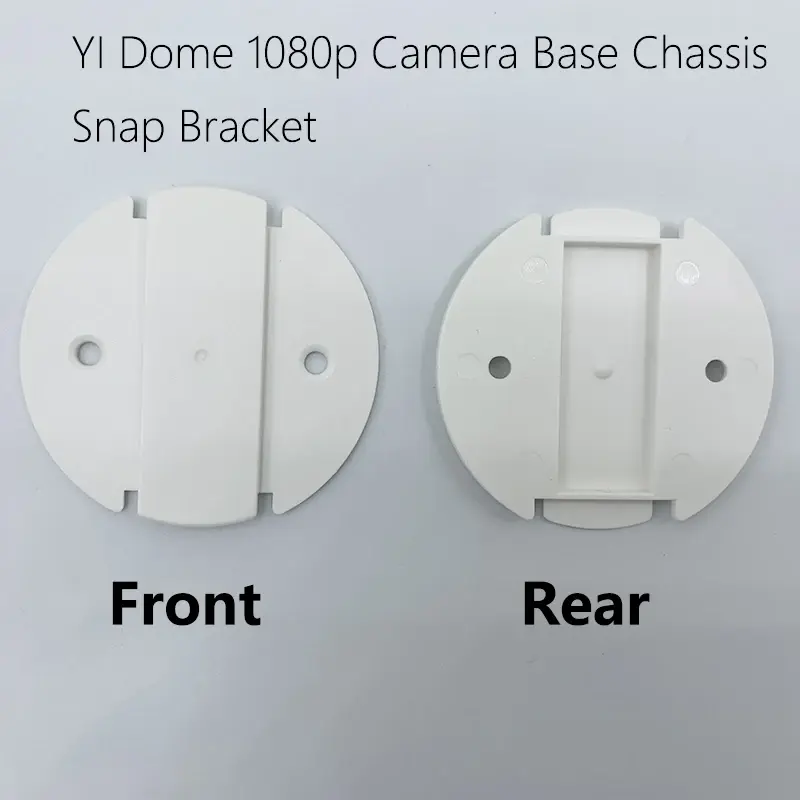 YI 돔 카메라 베이스 섀시 스냅 브래킷, YI 스마트 카메라 천장 반전 벽 장착 액세서리 패키지 베이스클립, 1080p