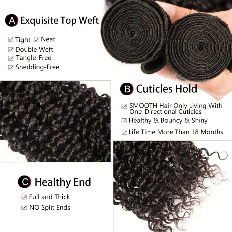Raw Indian Kinky Curly Bundles Human Hair Weaving Natural Color 1/2/3/4 Bundles Deal Virgin Human Hair Extensions Wholesale 30''