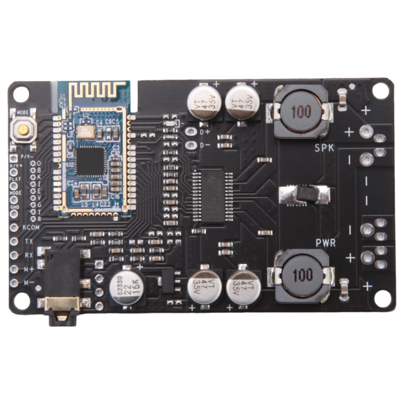 Bluetooth 5.0 Amplifier Board TWS AUX 20W/30W Serial Port to Change Name Mono Stereo Module Amplificador (Support Call)