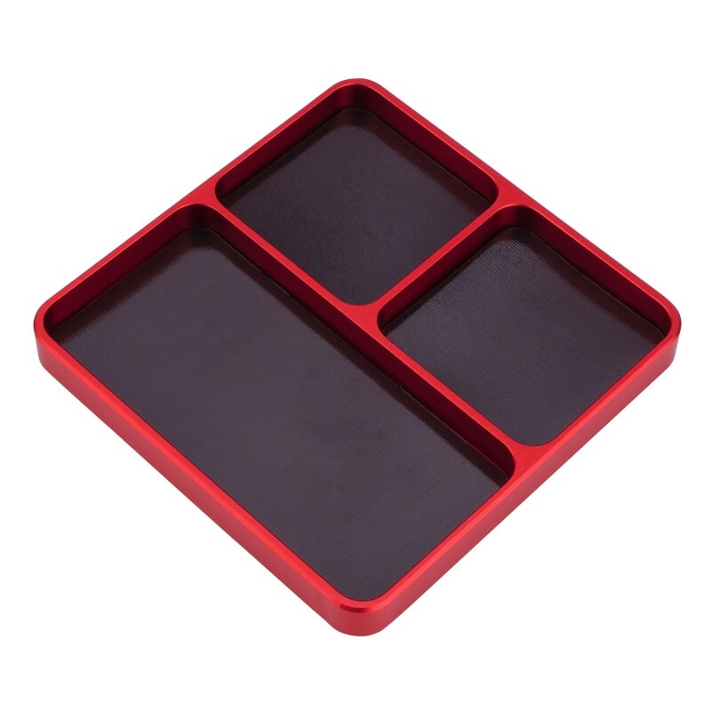 Ferramentas portáteis peças bandeja titular caixa placa armazenamento para caso organizador para peças metal parafusos