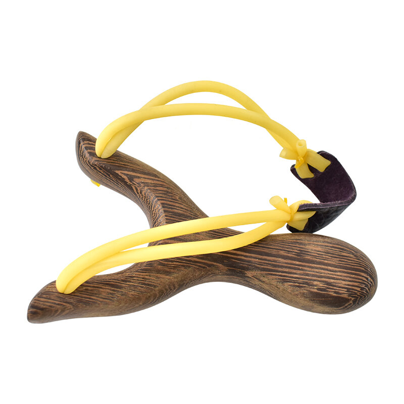 Рогатка новичка Рекомендуемая деревянная Рогатка Y-образная игрушка для стрельбы на открытом воздухе с высокоэластичной катапультой