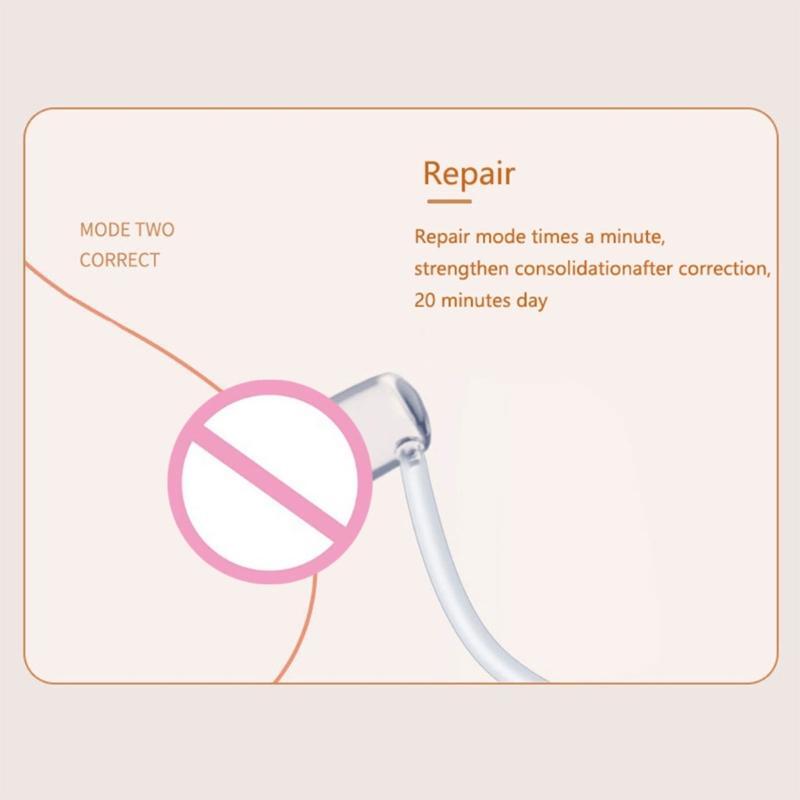 Korektor sutków do płaskich sutków trybami 9 regulowanymi prędkościami masażu Elektryczny korektor sutków Zapadnięty sutków