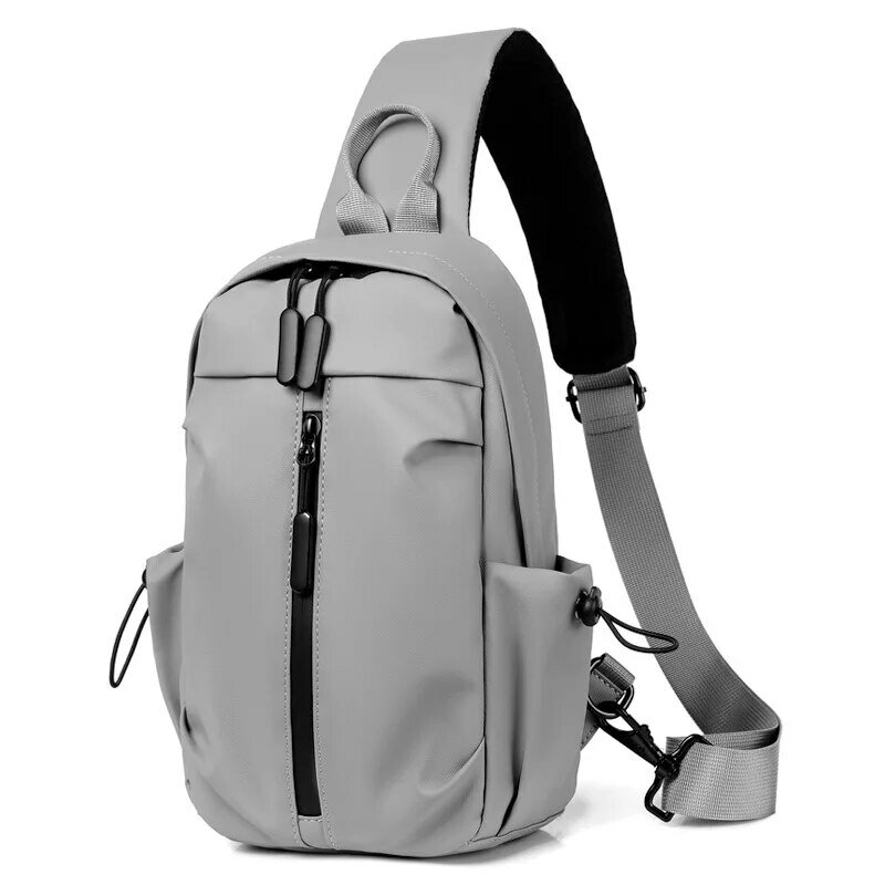 New Chest Bag Men's Diagonal Cross Bag Casual Fashion Shoulder Bag Multifunctional Backpack
