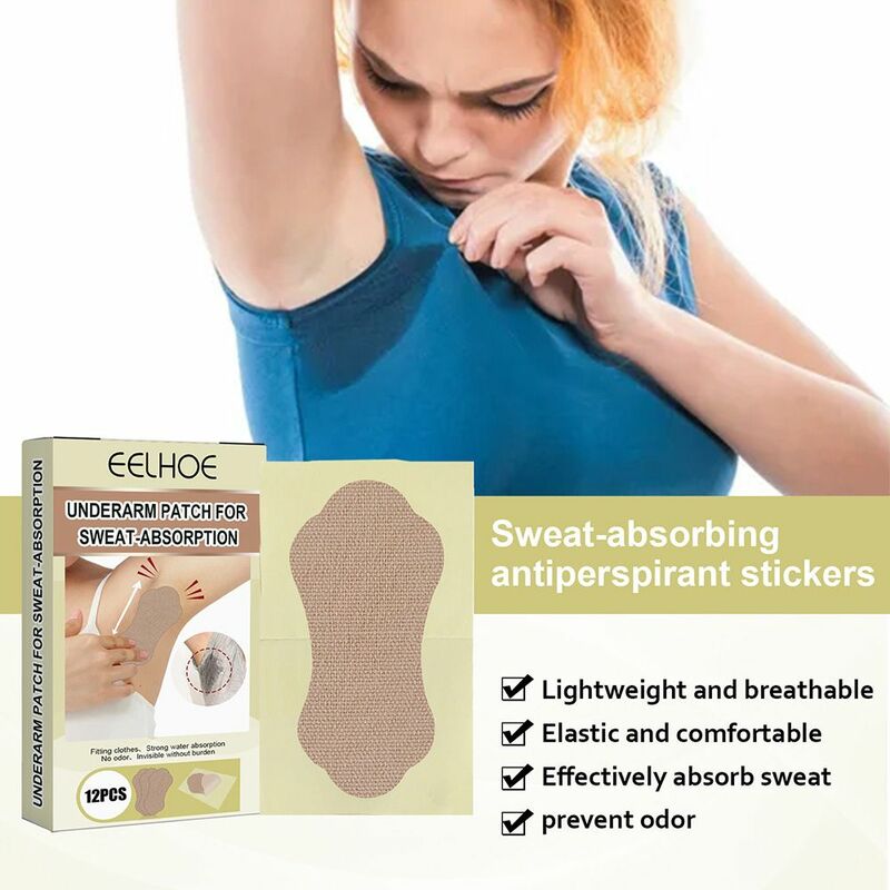 Nuovo sudore forte assorbimento del sudore donne deodoranti ascellare assorbire Patch ascelle sudore adesivo Anti sudore pad