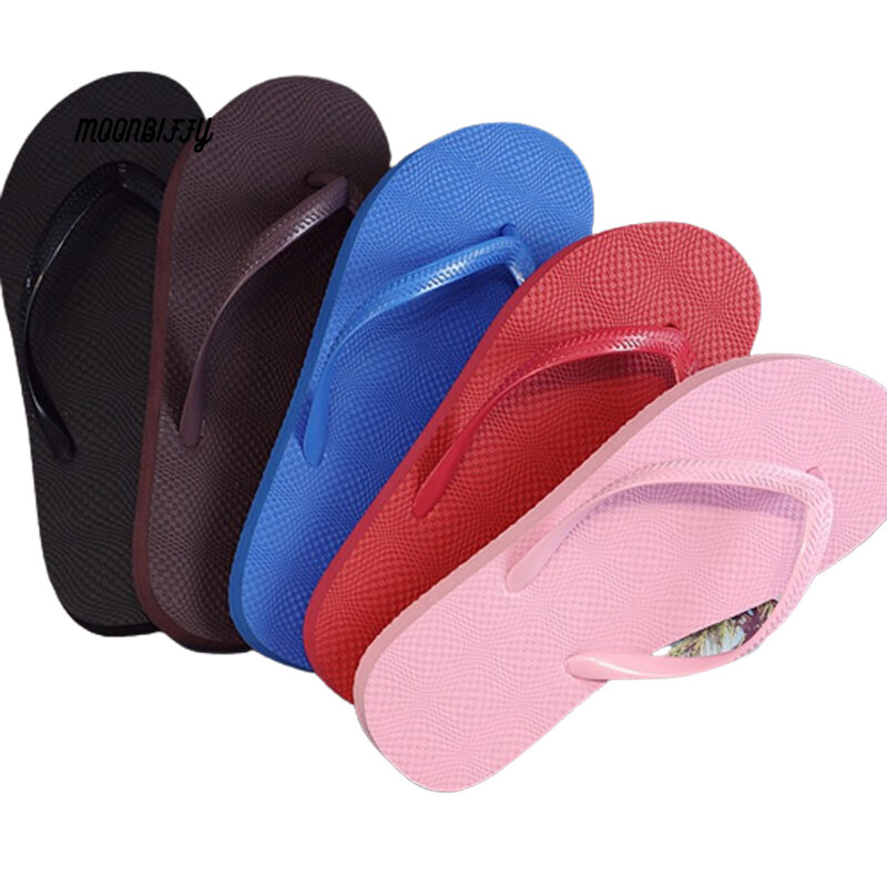 Simple Comfortable Beach Shoe zapatillas mujer Women Summer Slippers Solid Beach Flops Non-slip Slipper Casual Home Shoes Women