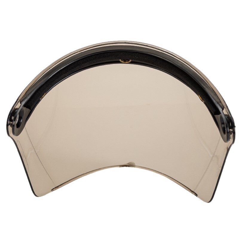 Universal 3-Snap Open Face Helmet Visor 3/4 Helmet Visor Shield Helmet Accessory LX0E