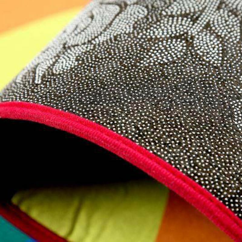 Houehold Rainbow Area Rug Bunte Bodenmatte Fußmatte Dekorativer Teppich Dekor Dropship